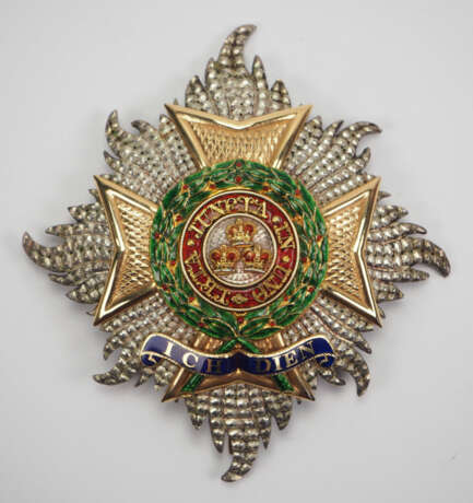 Großbritannien: Der sehr ehrenwerte Bath-Orden, 2. Modell (seit 1815), militärische Abteilung, Großkreuz Stern. - photo 1