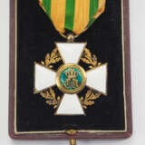 Luxemburg: Orden der Eichenkrone, 2. Modell (seit 1858), Offizierskreuz, im Etui. - Foto 3