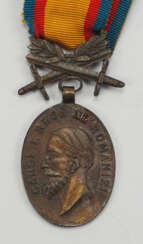 Rumänien: Medaille für Mannhaftigkeit und Treue, in Bronze.