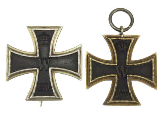 Preussen: Eisernes Kreuz, 1870, 1. und 2. Klasse - Zentenarfertigungen. - photo 1