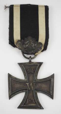 Preussen: Eisernes Kreuz, 1870, 2. Klasse, mit Eichenbruch "25". - фото 1