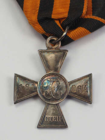 Russland: St. Georgs Orden, Soldatenkreuz 3. Klasse. - фото 1