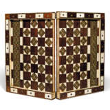 A LARGE CERTOSINA WOOD AND IVORY-INLAID GAMES BOARD - photo 4