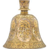 A PARCEL-GILT SILVER HUQQA BASE - photo 1