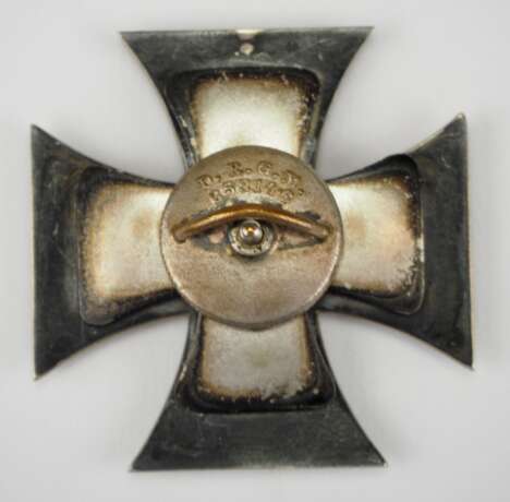 Preussen: Eisernes Kreuz, 1914, 1. Klasse - D.R.G.M. Schraubscheibe. - фото 2