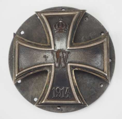 Preussen: Eisernes Kreuz, 1914, 1. Klassse - Loschschraubscheibe. - photo 1