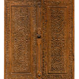 A PAIR OF CARVED WOODEN DOORS - photo 1