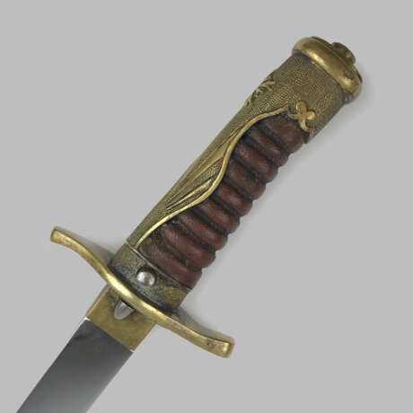 Officer's dagger “Japanese police dagger, early 20th century”, Steel, Japan, 1930 - photo 7