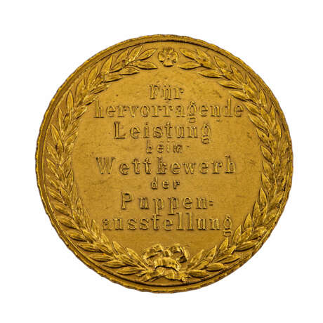 Nürnberg, Stadt - Bronze vergoldete Prämienmedaille 1912 - photo 2