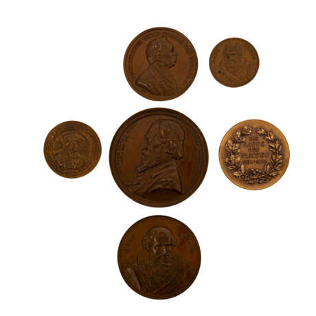 Nürnberg, Stadt - Konvolut: 6 Medaillen, darunter - photo 1
