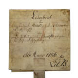Lehensbrief von 1786, - Foto 3