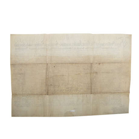 Großer Lehensbrief von 1763, - Foto 2