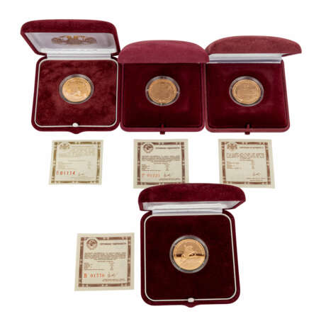 4 x Russland in Gold - - photo 1