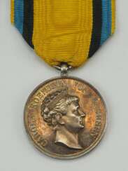 Sachsen: Silberne Carola-Medaille, 1. Typ (1892-1915).