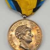 Sachsen: Silberne Carola-Medaille, 2. Typ (1915-1918). - Foto 1