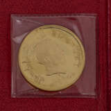 Selten! Jordanien/GOLD - 5 Dinars 1969, - photo 2