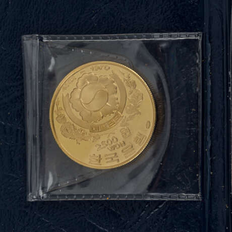 Selten! Korea/GOLD - 2500 Won 1970, - фото 2