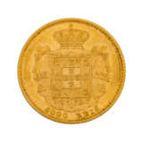 Portugal/GOLD - 5000 Reis 1868, Ludwig I., - фото 2