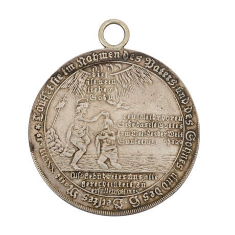 Altdeutsche Münzen - Tauftaler 1753, IBH, - фото 1
