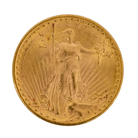 USA/GOLD - 20 Dollars 1924 - фото 1
