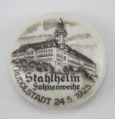 Stahlhelmbund: Abzeichen auf die Fahnenweihe in Rudolstadt am 24.5.1925.