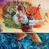 Похищение Европы Холст на подрамнике Масляные краски Сюрреализм Историческая живопись Италия 2016 г. - фото 1