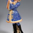 Goldscheider Figurine Lady Dancer in Russian Costume by Josef Lorenzl circa 1925 - Покупка в один клик