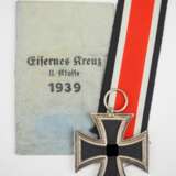 Eisernes Kreuz, 1939, 2. Klasse, in Tüte - Hersteller "27". - photo 1