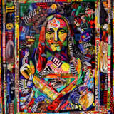 Design Gemälde „Collage“, цветная бумага журналы постеры, Collage, Pop Art, Porträt, Russland, 2020 - Foto 1