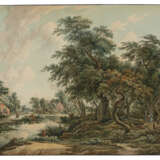 Van Strij, Jacob. JACOB VAN STRIJ (DORDRECHT 1756-1815), D`APR&#200;S MEINDERT HOBBEMA - Foto 1