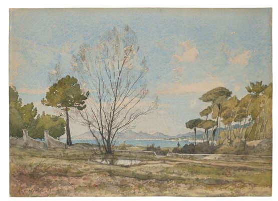 Harpignies, Henri Joseph. HENRI-JOSEPH HARPIGNIES (VALENCIENNES 1819-1916 SAINT-PRIV&#201;) - photo 1