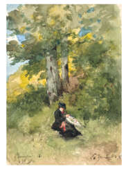 HENRI-JOSEPH HARPIGNIES (VALENCIENNES 1819-1916 SAINT-PRIV&#201;)