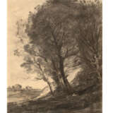 Corot, Jean-Baptiste-Camille. JEAN-BAPTISTE CAMILLE COROT (PARIS 1796-1875) - Foto 1