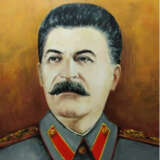 Сталин Fiberboard Oil paint Realism Portrait Russia 2018 - photo 1