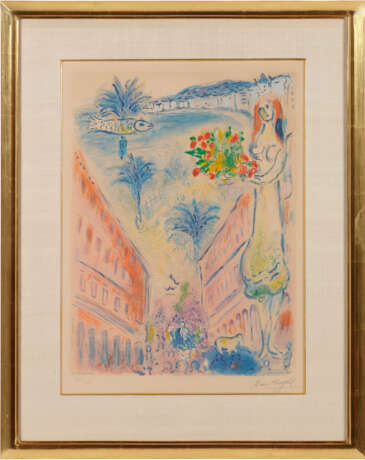 Chagall, Marc. AFTER MARC CHAGALL (1887-1985) BY CHARLES SORLIER - Foto 2