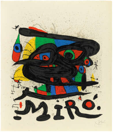Miro, Joan. JOAN MIRO (1893-1983) - photo 4