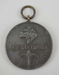 Provisorische Regierung des Freien Indien: "Azad Hind", Medaille in Gold.