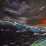 Картина «Буря», Холст, Масляные краски, морской, Морской пейзаж, Россия, 2021 г. - фото 1