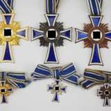 Sammlung Mutterkreuze - Gold, Silber und Bronze - mit Miniaturen. - Foto 1
