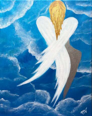 Painting “Humility”, Canvas, Acrylic paint, Contemporary art, Religious genre, Poland, 2021 - photo 1