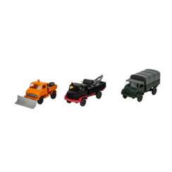 WIKING 3 Mercedes Unimog, 1960er und 70er Jahre,
