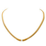 Collier mit Brillant von ca. 0,48 ct, - фото 1