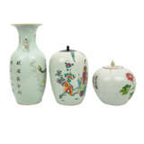 Drei Vasen. CHINA, um 1900 - photo 4