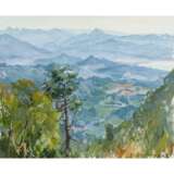 ANDERBOUHR, PAUL JEAN (1909-2006, französischer Künstler), "Korsische Landschaft bei Ajaccio", - photo 1