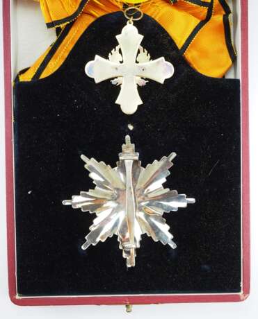 Griechenland: Orden des Phönix, 1. Modell (1926-1935), Großkreuz Satz, im Etui. - photo 3