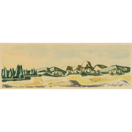 GASSEBNER, HANS (1902-1966), "Kärntner Landschaft, Reiskogel", - фото 1