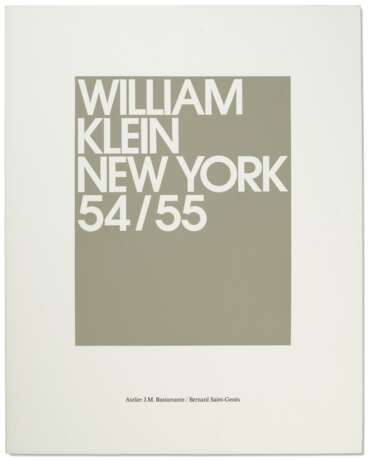 WILLIAM KLEIN (B. 1928) - photo 2
