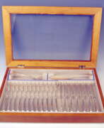 Koch & Bergfeld. Silver 26-Piece Flatware Fish Cutlery 12 Persons Koch & Bergfeld Germany c.1900