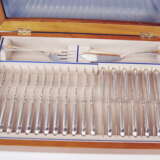 Silver 26-Piece Flatware Fish Cutlery 12 Persons Koch & Bergfeld Germany c.1900 Koch & Bergfeld Jugendstil Deutschland 1910 - Foto 3