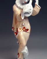 Rosenthal Art Déco Figurine Pierrot 'Ash Wednesday' Max Valentin Germany, 1922 Rosenthal Art Déco Figurine Pierrot 'Ash Wednesday' Max Valentin Germany, 1922